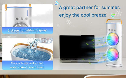 Portable Mini Air Cooler Fan-Double-Ended™